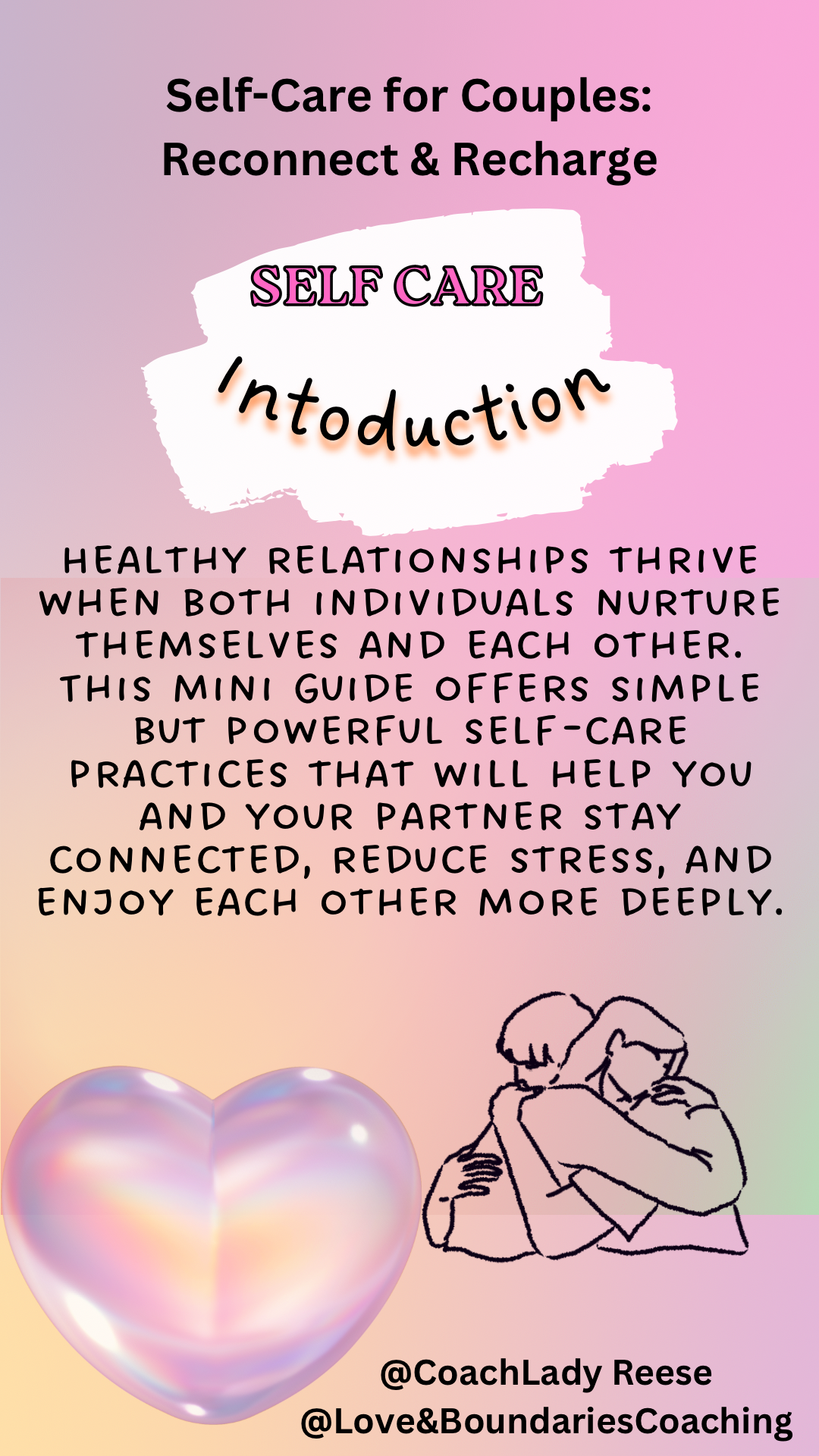 Self Care: A Mini Guide For Couples to Reconnect and Recharge